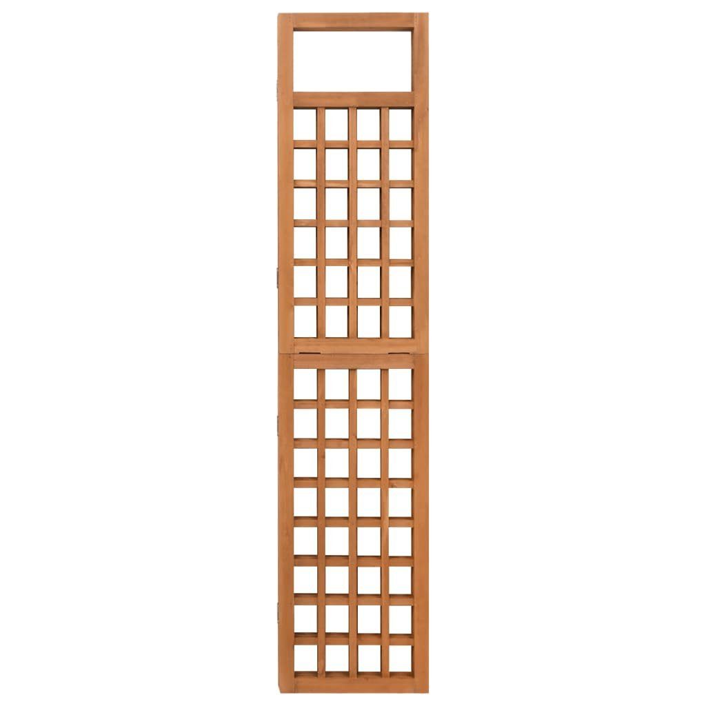 vidaXL Raumteiler 3-tlg. Paravent/Spalier Massivholz Tanne 121x180,5 cm, 1-tlg.