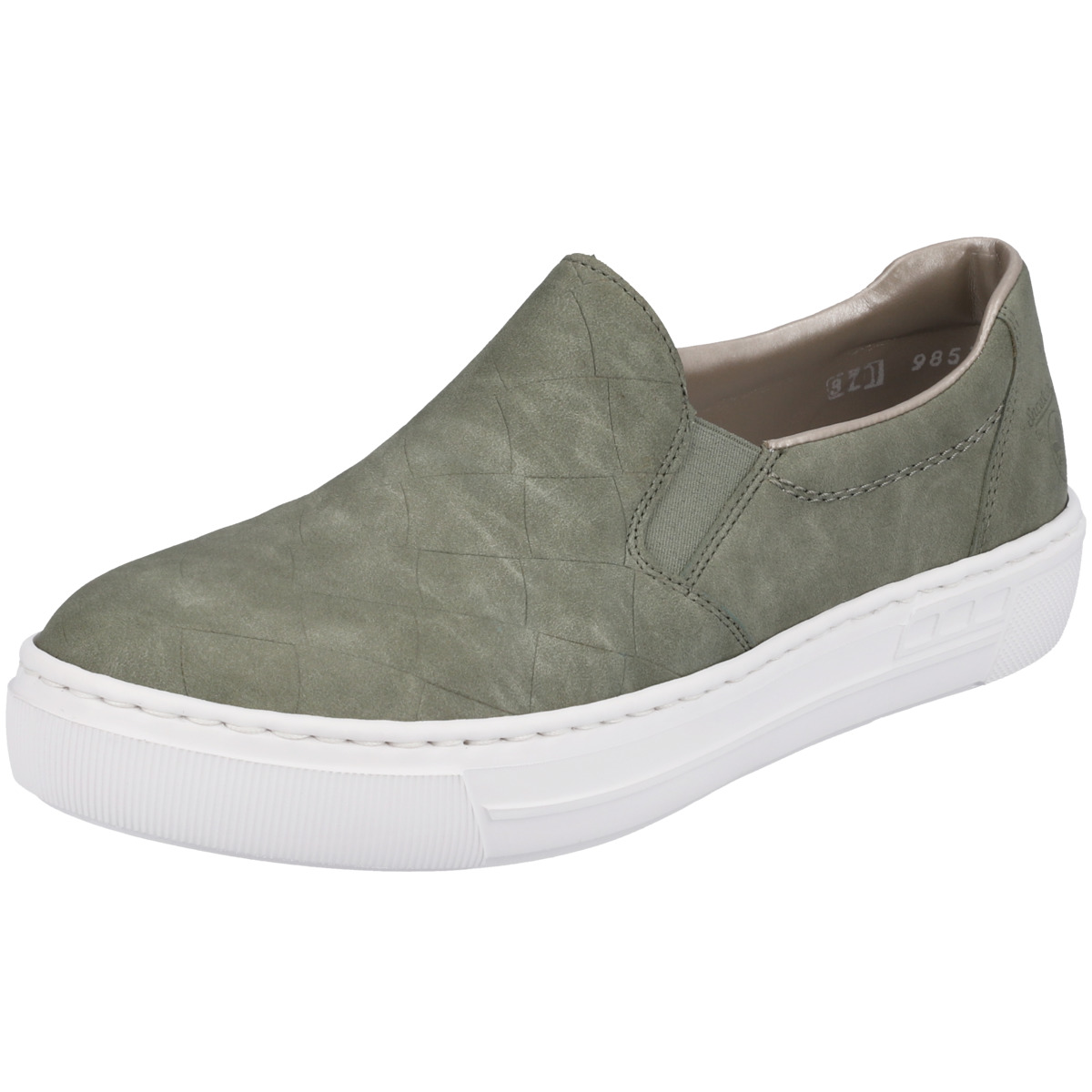 Rieker L9851 Slipper gruen