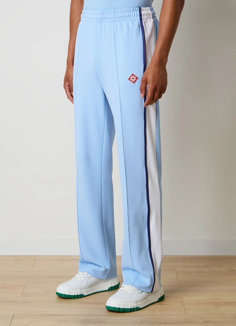 Pantaloni de trening Casablanca cu croială dreaptă și logo brodat