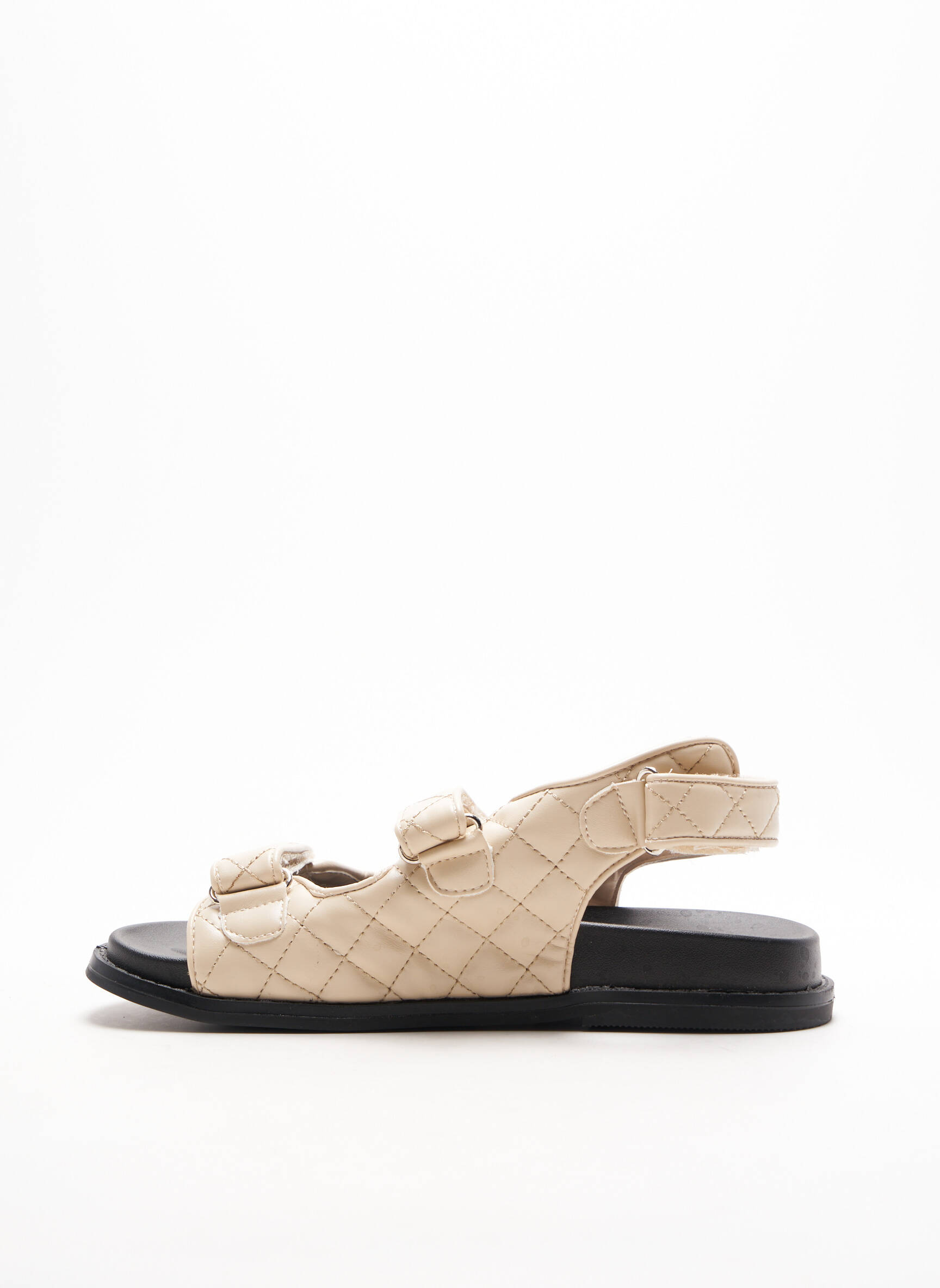 C M Paris Sandales Nu Pieds Femme couleur beige