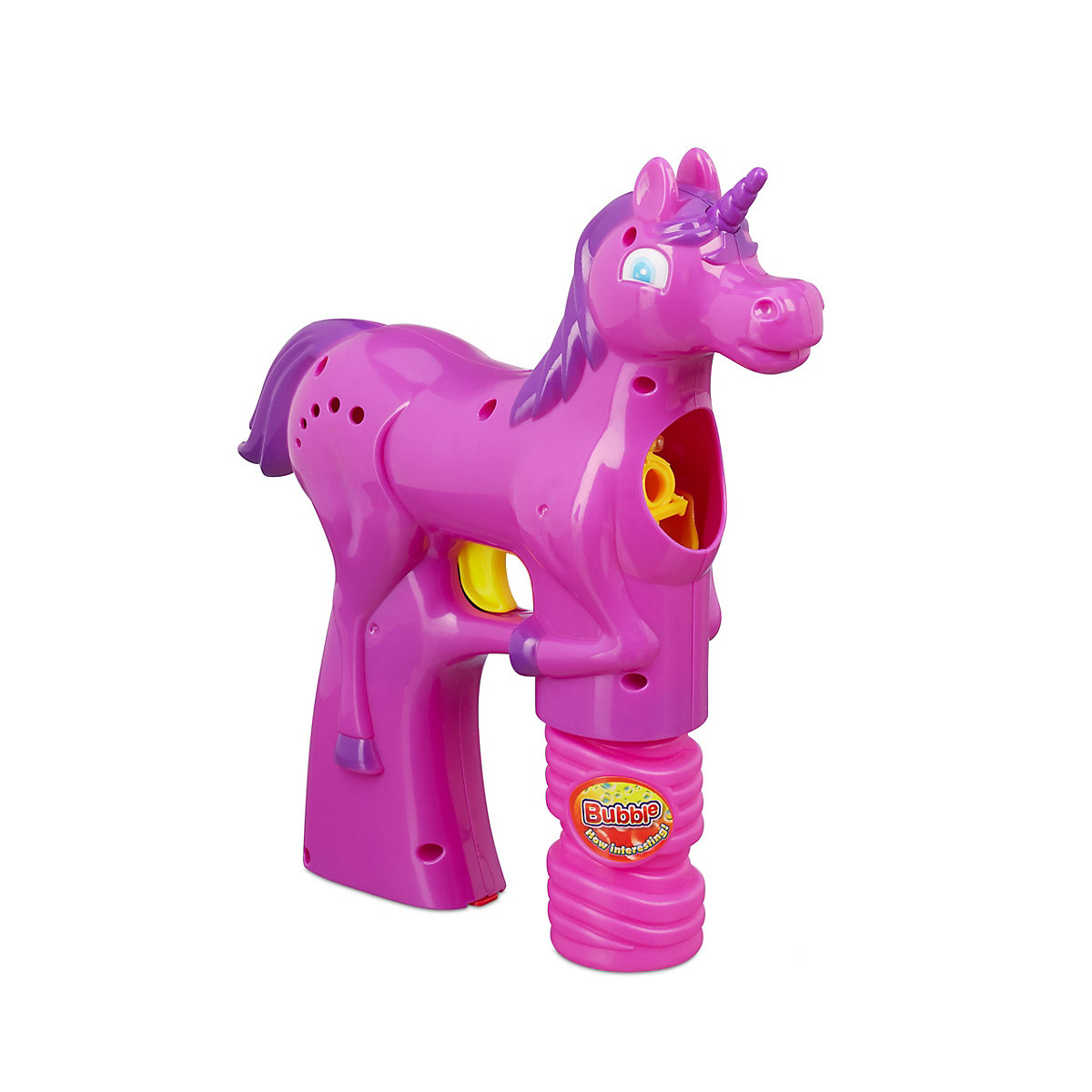 1 x Einhorn Seifenblasenpistole pink