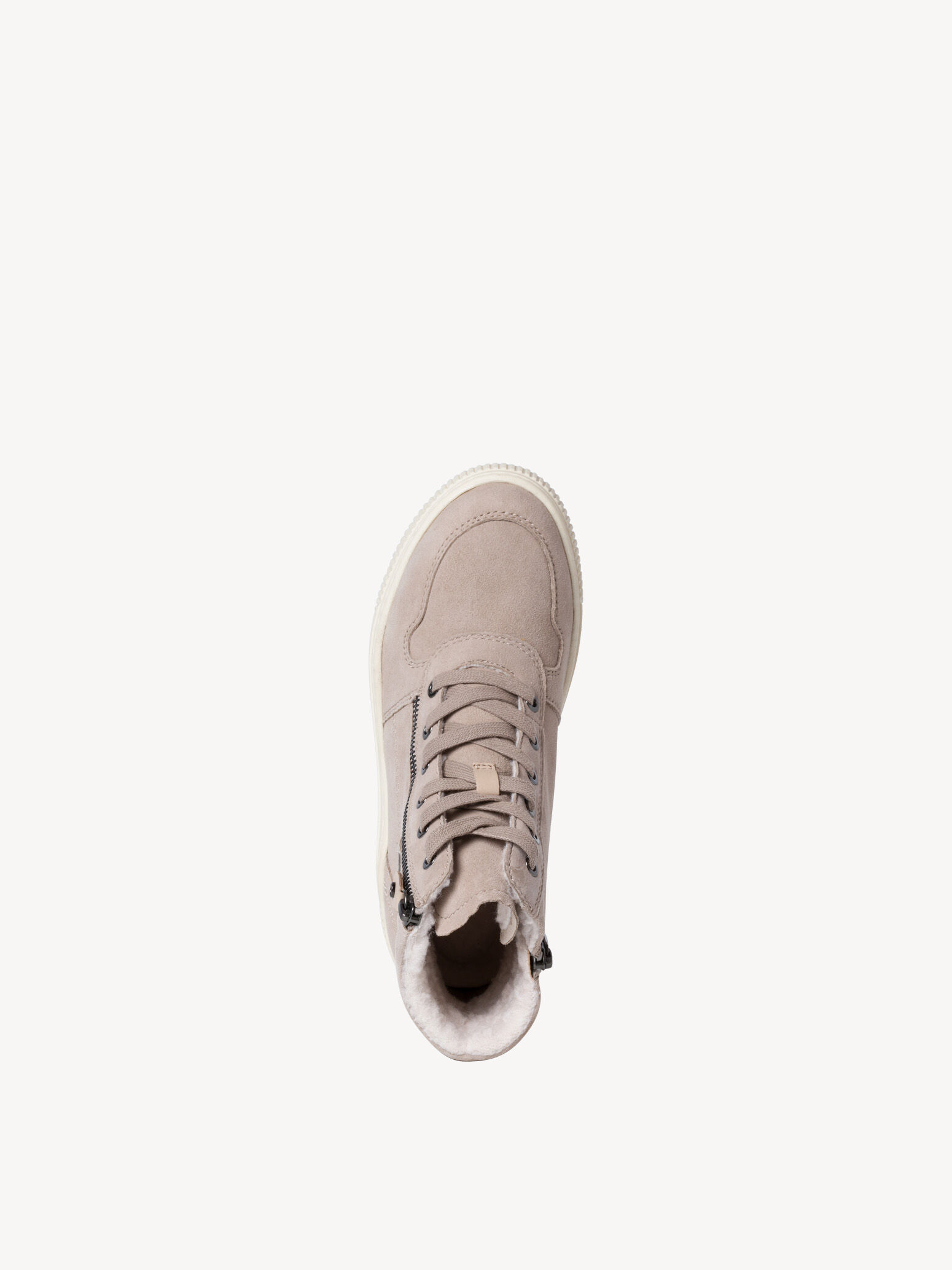 Bottine en cuir - marron