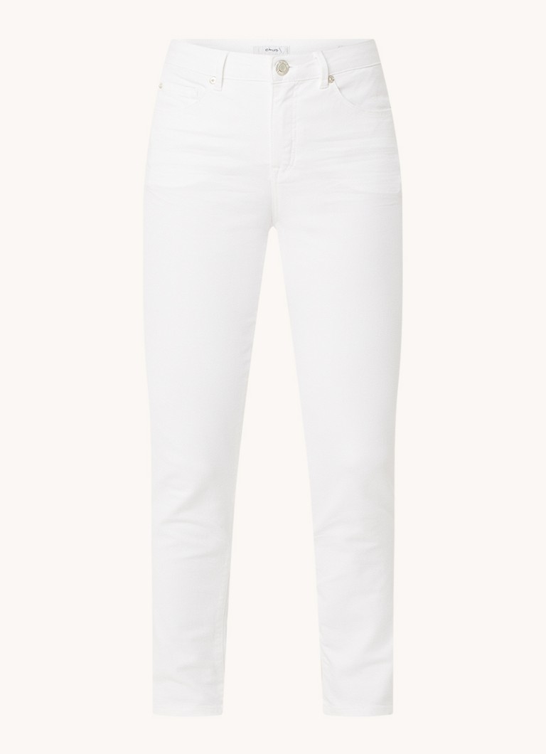 OPUS  Elma mid waist skinny jeans met gekleurde wassing