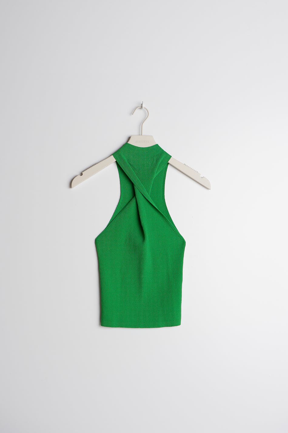 Twist knitted top