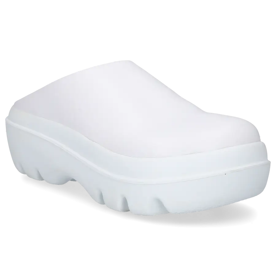 JW. Anderson - Pantoletten PS38005A Kalbsleder - weiß