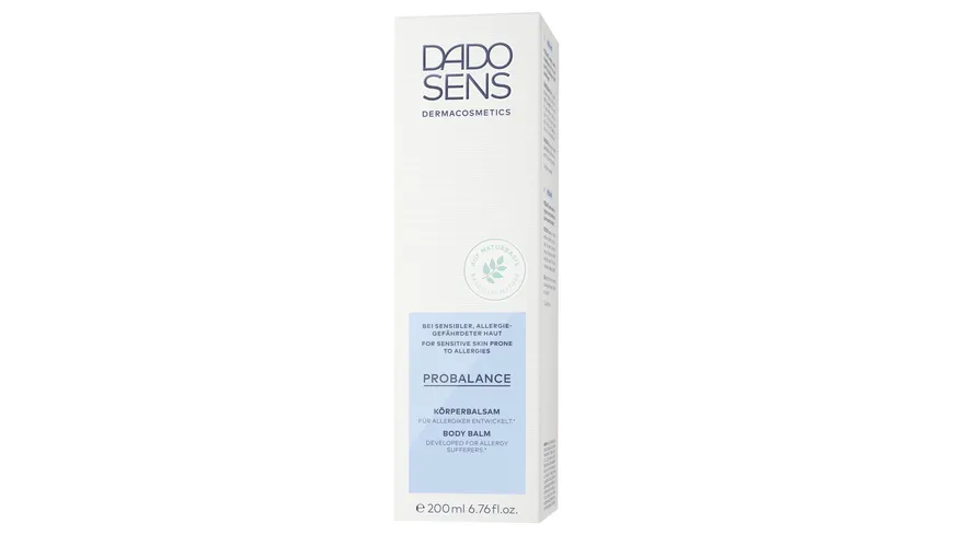 DADO SENS PROBALANCE Körperbalsam - für Allergiker und empfindliche Haut 200 ml