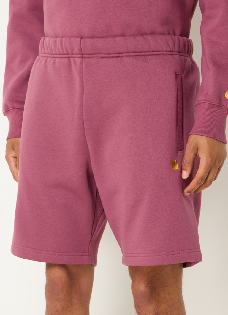 Carhartt WIP Chase taisna piegriezuma sporta šorti ar sānu kabatām