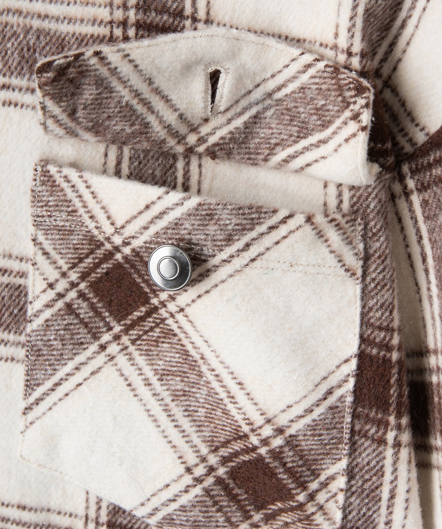 Veste fille en laine à carreaux look surchemise carreaux | GEMO