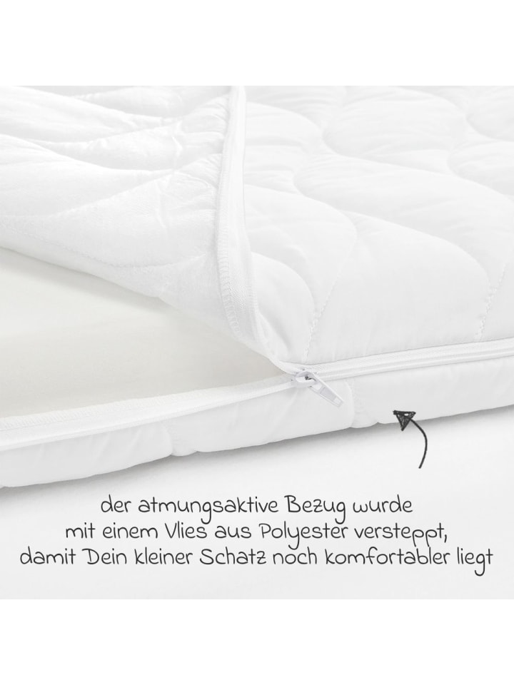 Julius Zöllner Babybett-Matratze Jan 70 x 140 cm in weiss günstig kaufen onesize