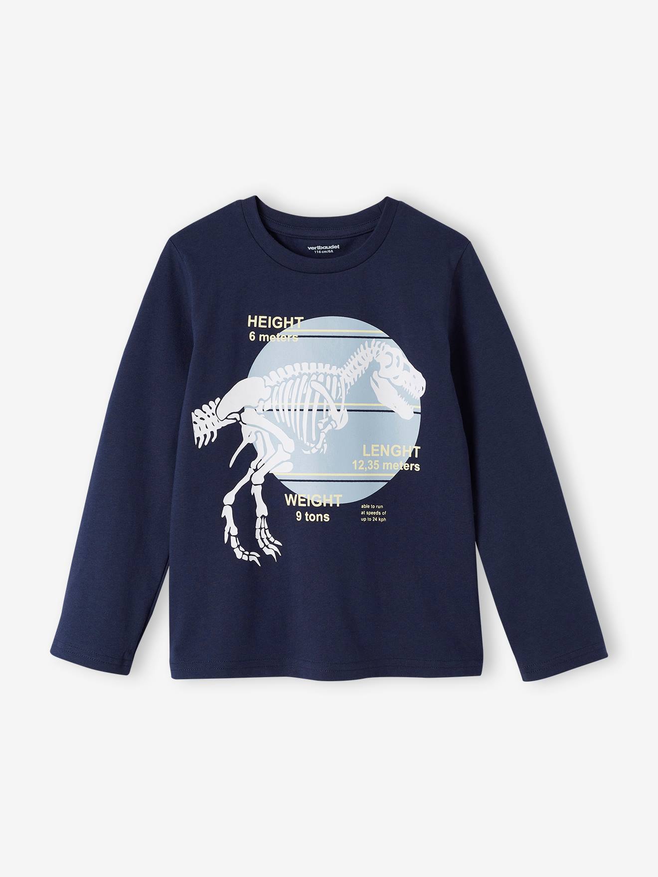 Pyjama dino garçon BASICS bleu ciel