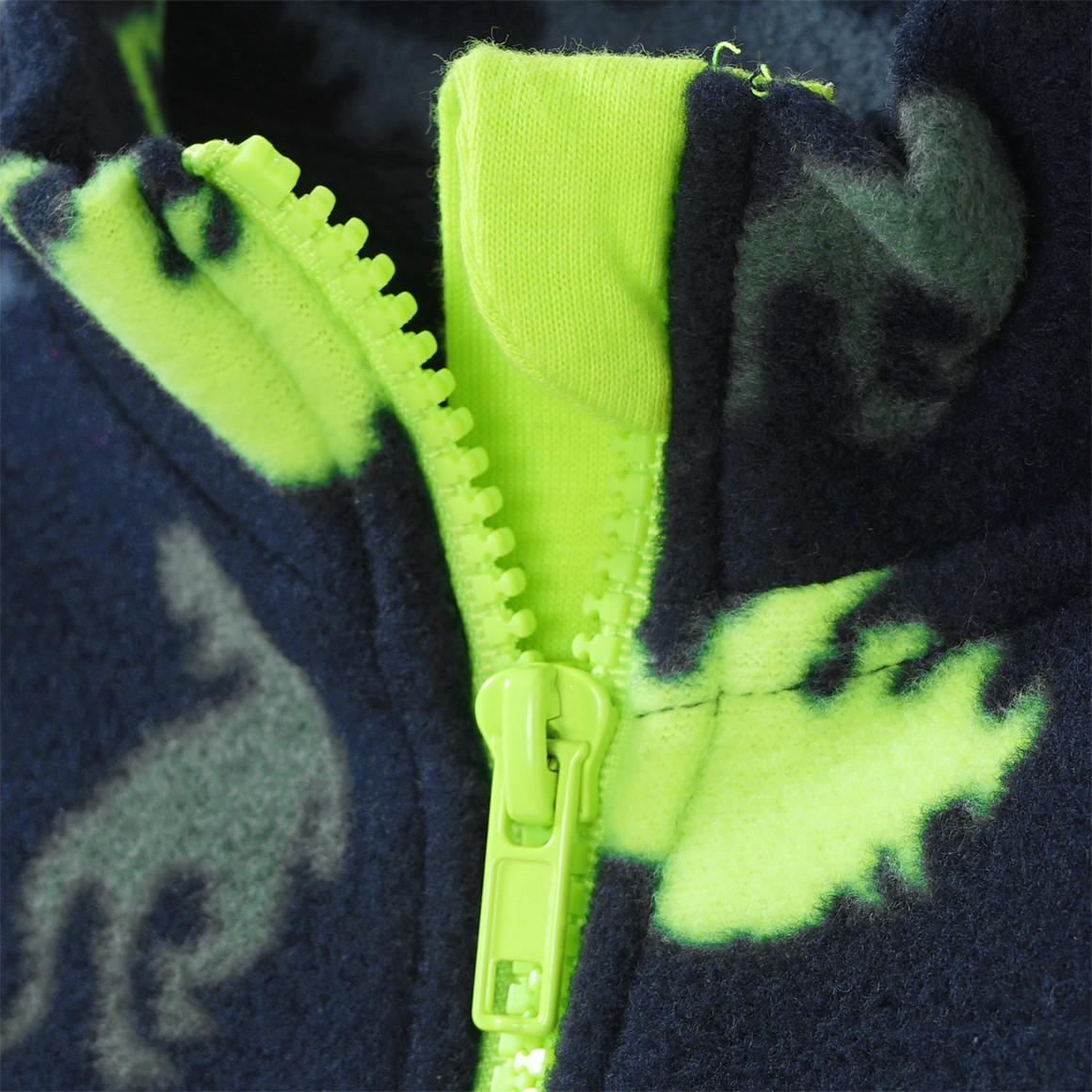 Baby Fleecejacke mit Dino-Motiv