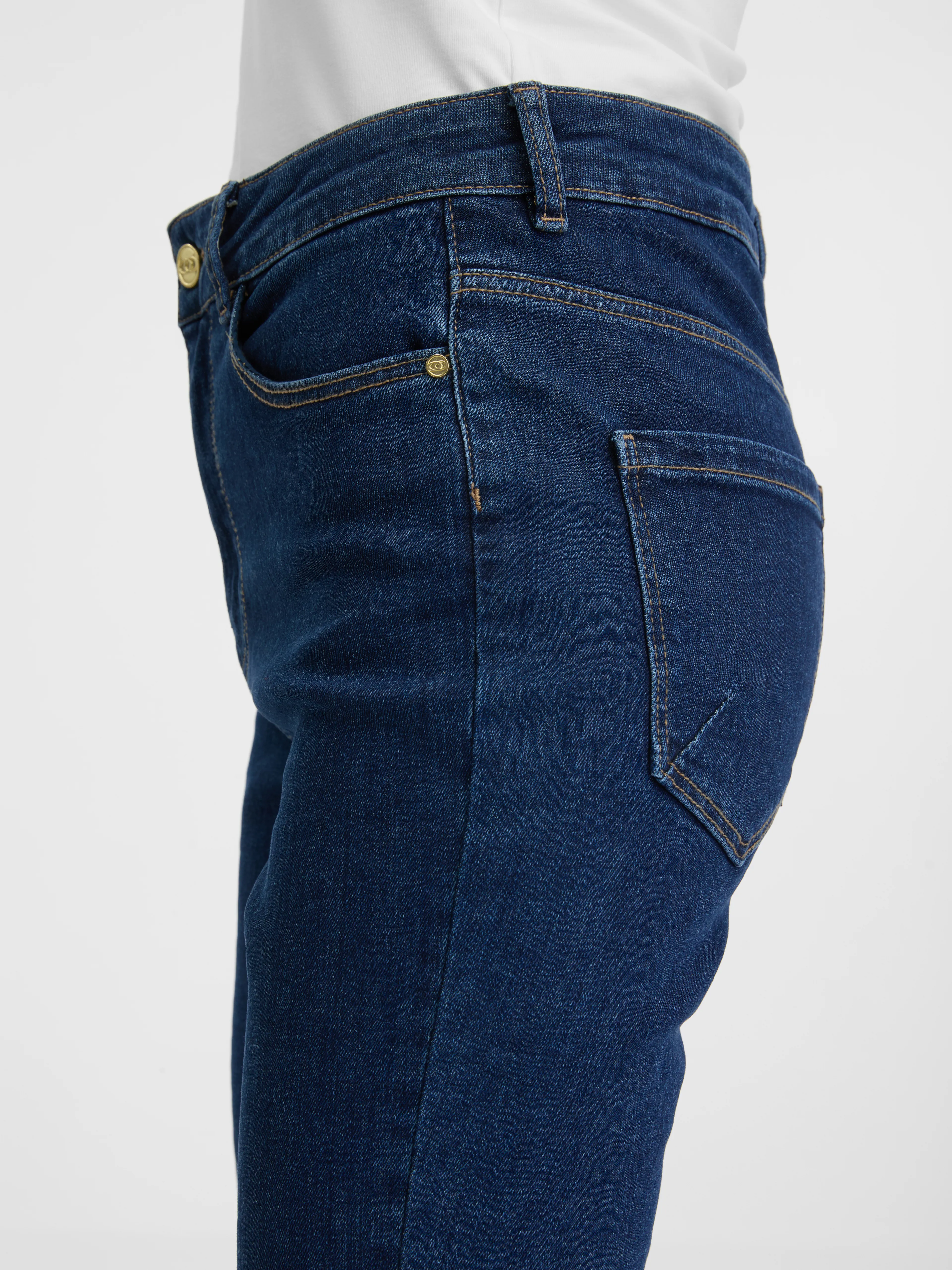 Dunkelblaue Damen Skinny-Jeans ORSAY