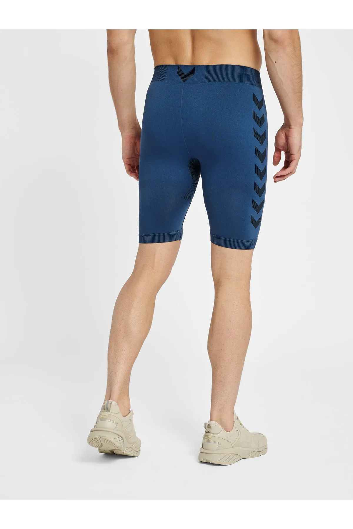 hummel  Kurze Sporthose - Blau - Mittlerer Bund