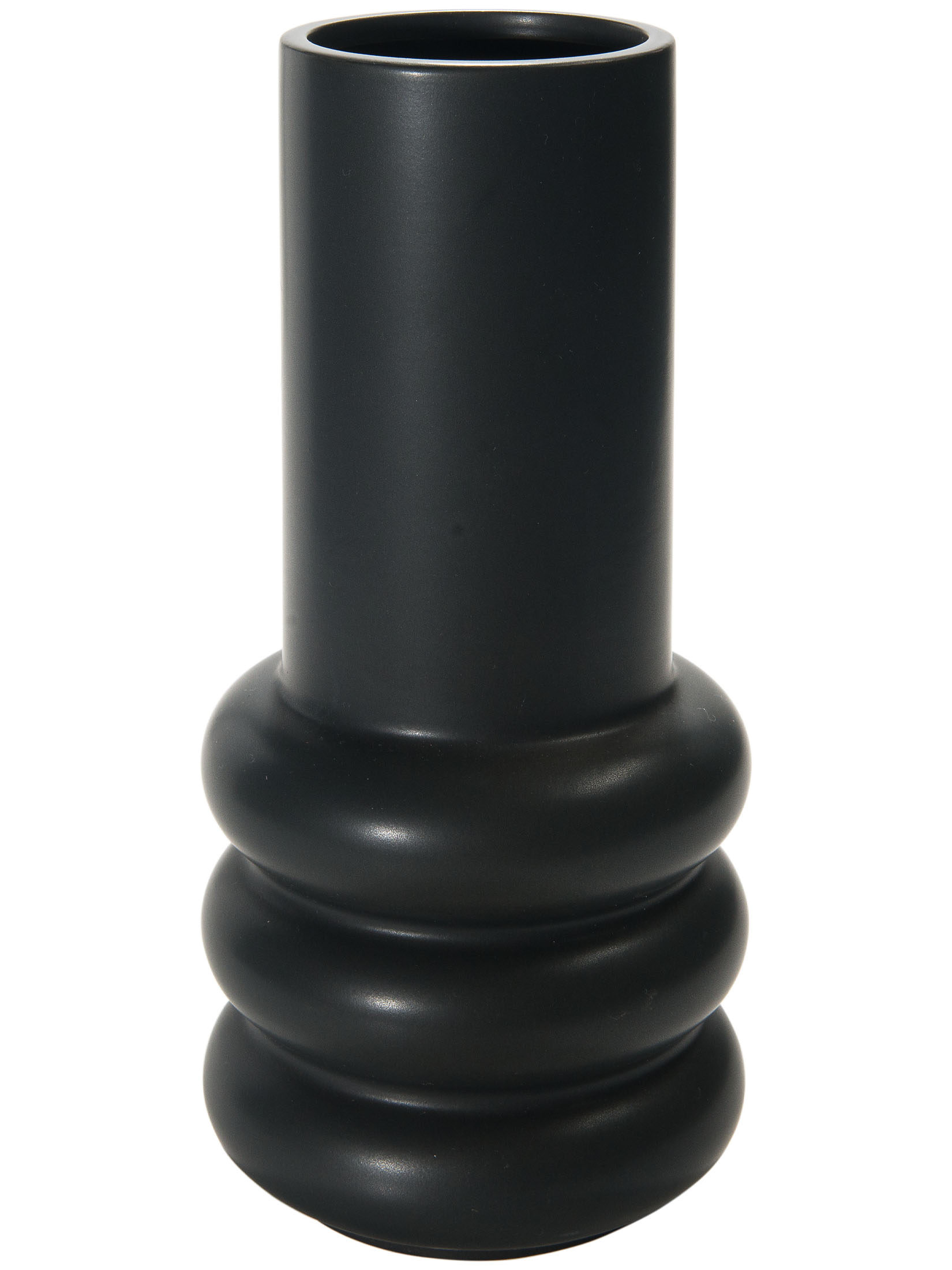 Banda Vase, Schwarz
