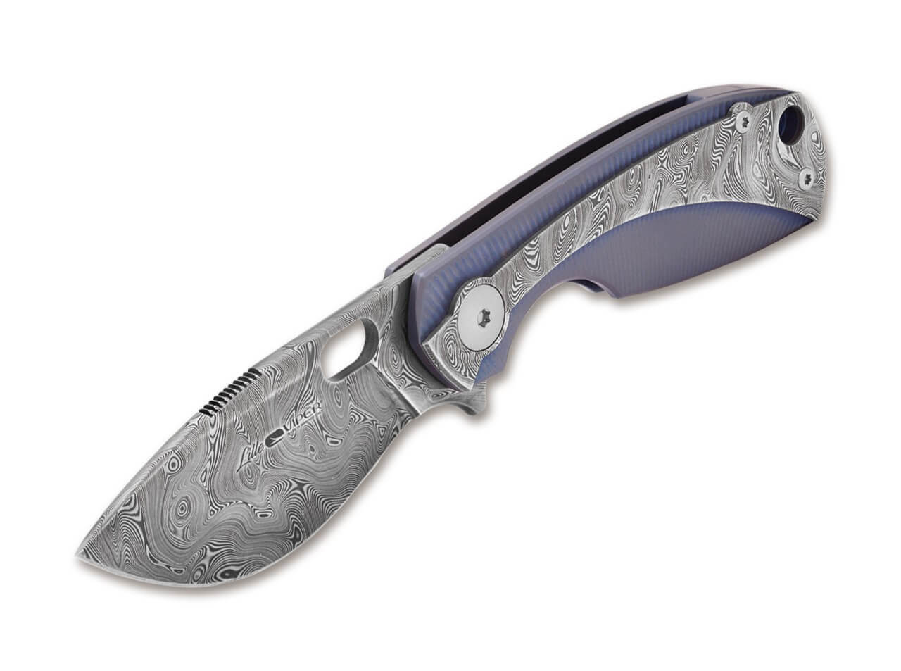 Lille Damasteel Blue