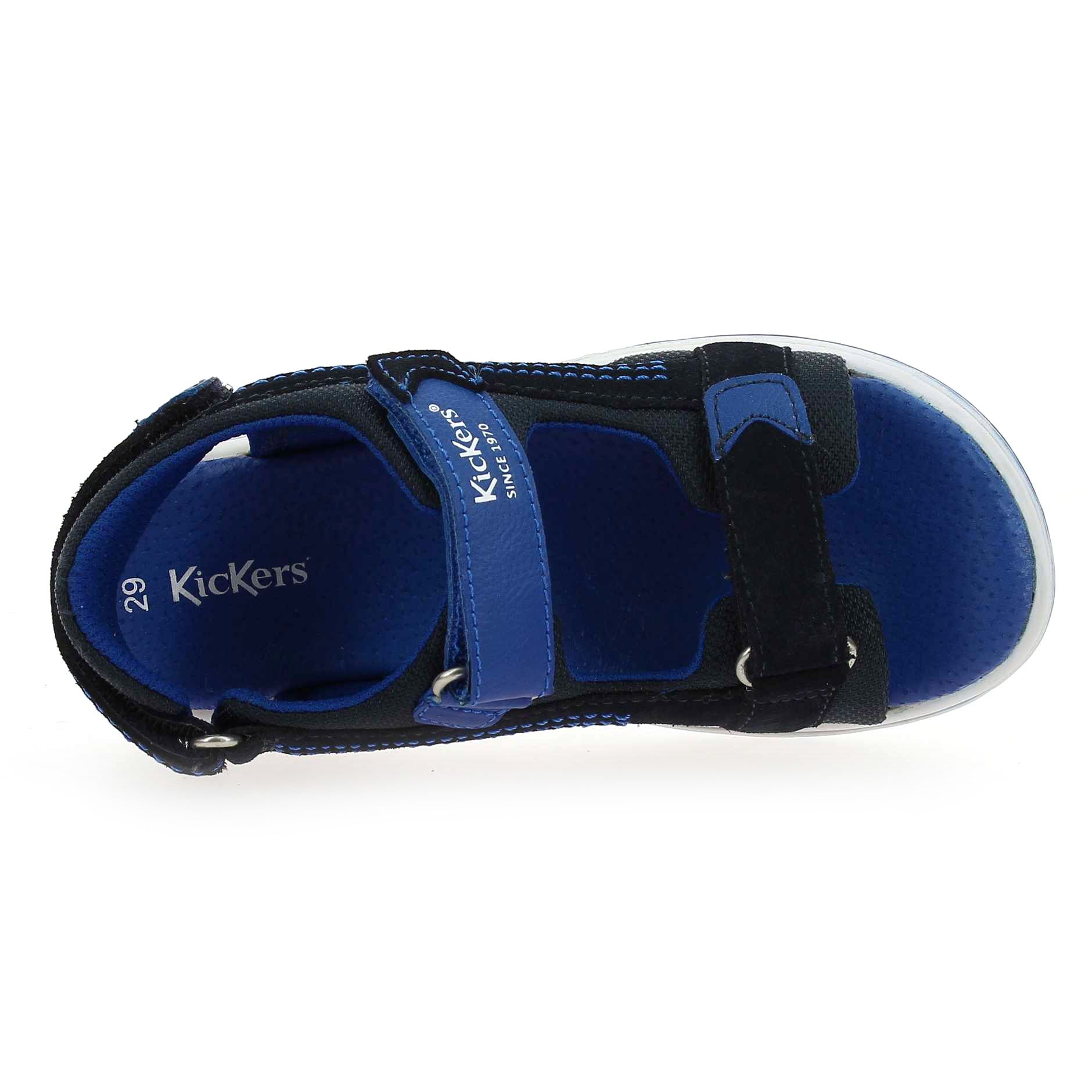 Kickers  PLANE - Marine Bleu