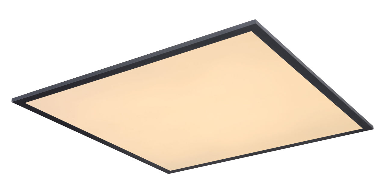 Globo Lighting - SUZAKU - Deckenleuchte Aluminium schwarz matt, LED
