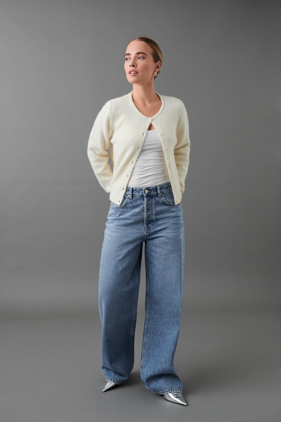 Baggy wide jeans