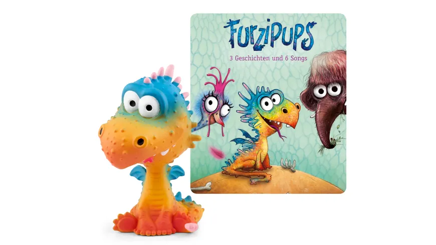 tonies - Hörfigur für die Toniebox: Furzipups, der Knatterdrache: Furzipups - 3 Geschichten und 6 Songs