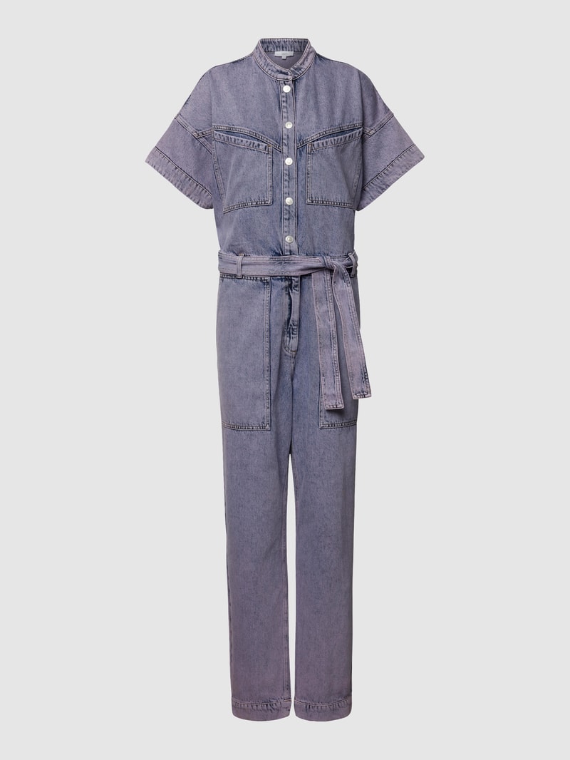 Jumpsuit mit Coloured Denim in purple