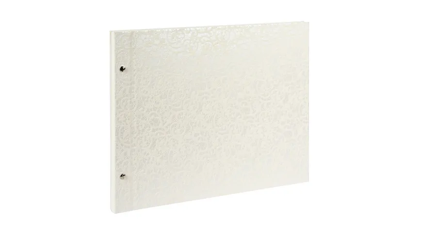 goldbuch Schraubalbum La Belle Blanc, 39x31cm, 40 weiße Seiten - erweiterbar