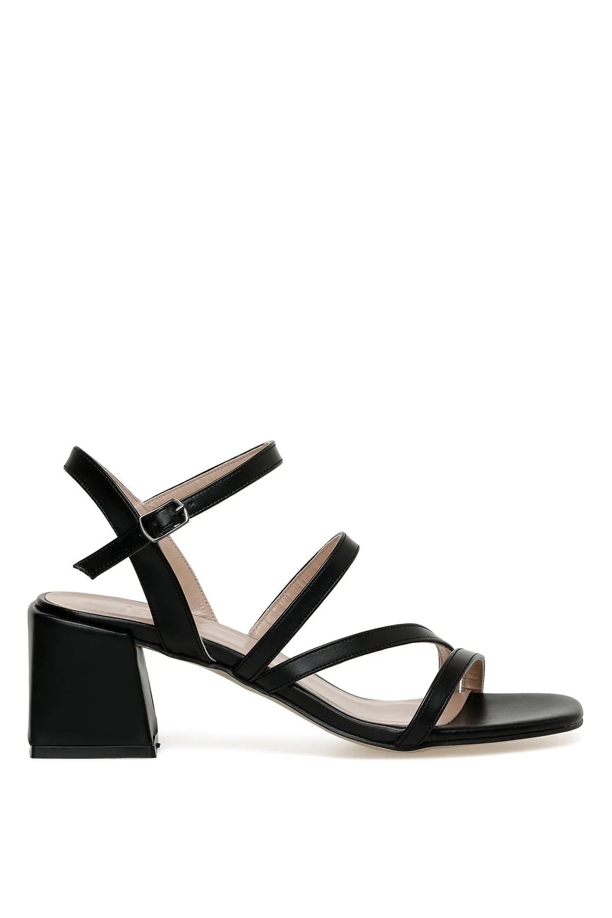 İnci  Sandalette - Schwarz - Blockabsatz