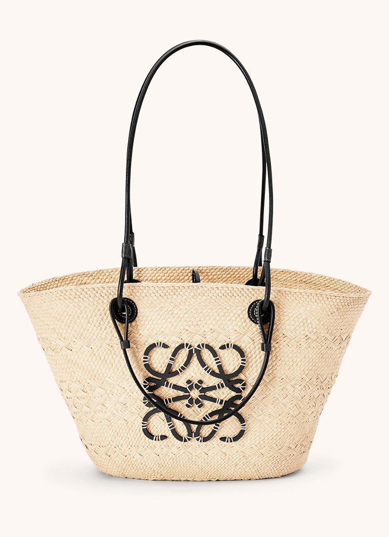 LOEWE Anagram Basket iepirkumu soma ar teļa ādas detaļām