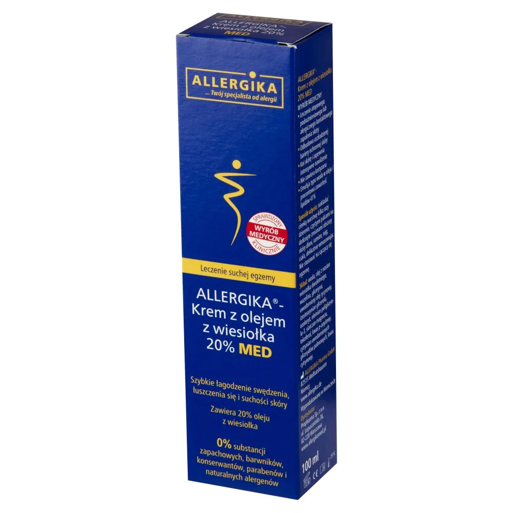 Allergika Med kremas su nakvišų aliejumi 20%