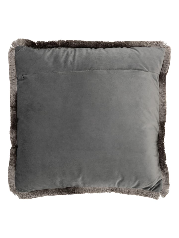 J Line Kissen in Grau - (L)43 x (B)42 cm günstig kaufen onesize