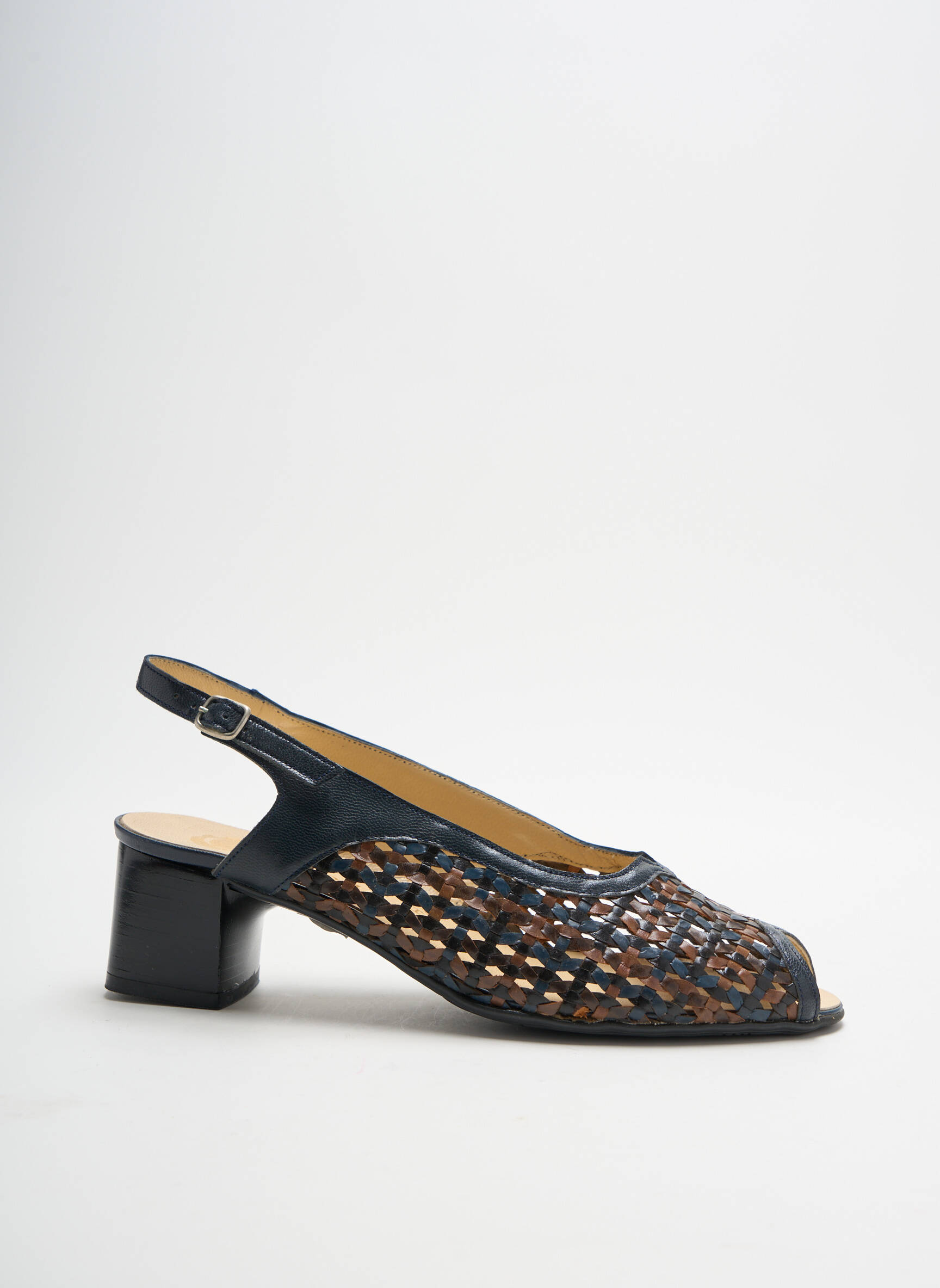 Ombelle Sandales Nu Pieds Femme couleur bleu