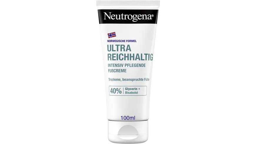 Neutrogena Norwegische Formel Reichhaltige Fußcreme 100 ml