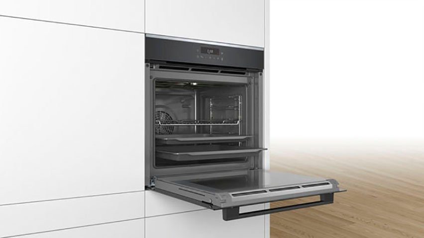 BOSCH Einbaubackofen 4 HBA272BB0, mit Teleskopauszug nachrüstbar, Pyrolyse-Selbstreinigung