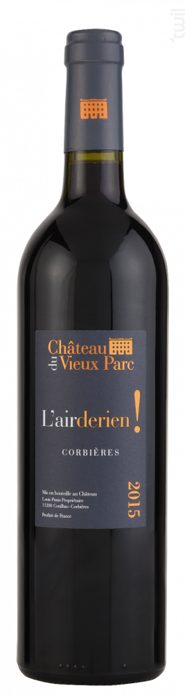 L'Air de Rien Château du Vieux Parc Vin Rouge●Corbières 2020 75cl