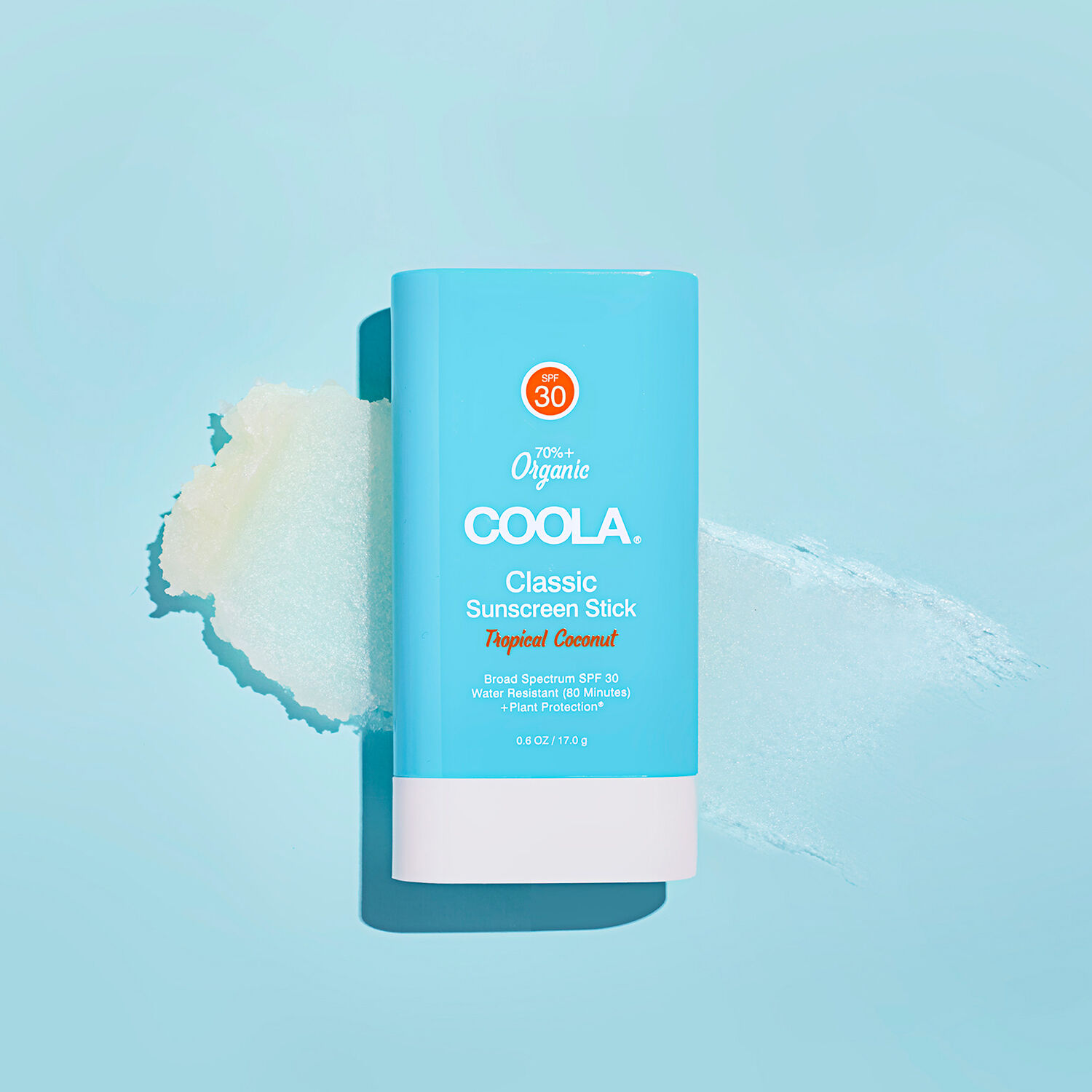 Coola Stick Solaire Classique SPF30 Noix de Coco Tropicale 17g