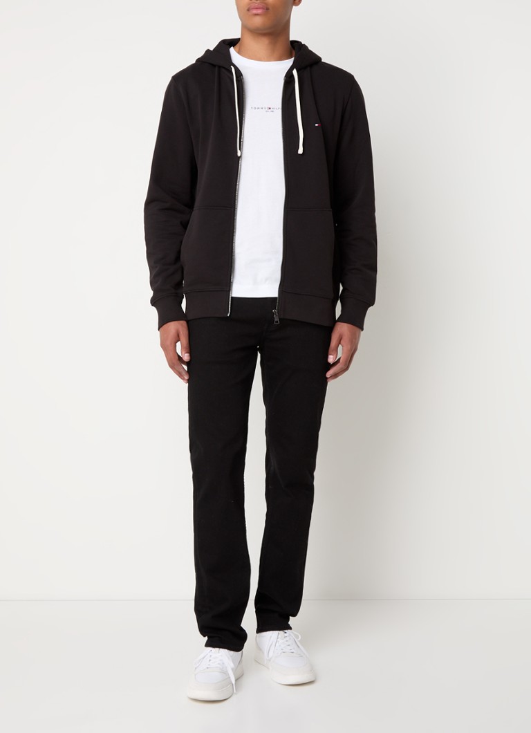 Hanorac Tommy Hilfiger cu logo brodat