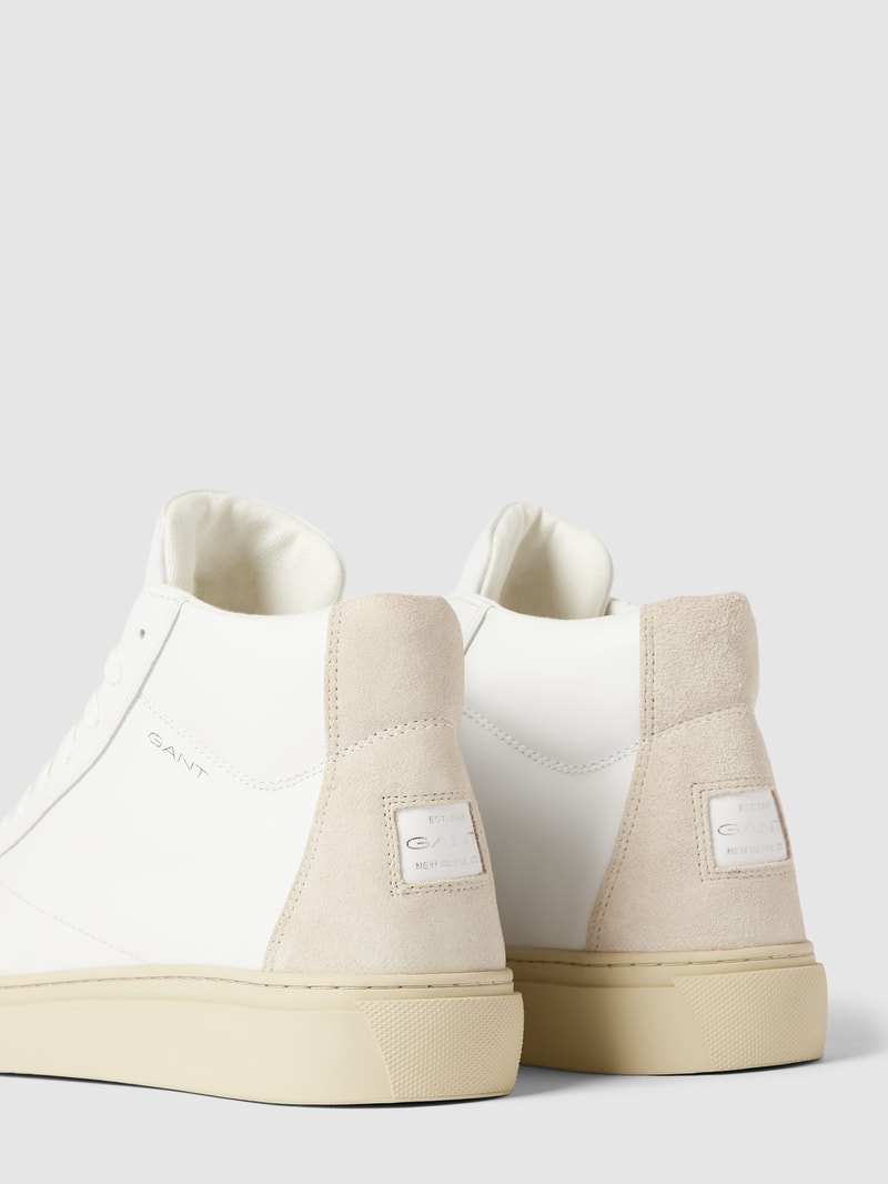 Sneaker mit Label-Details Modell 'Julice' in offwhite