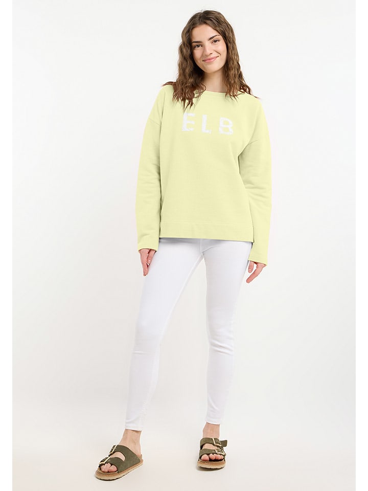 ELBSAND Sweatshirt in Gelb günstig kaufen