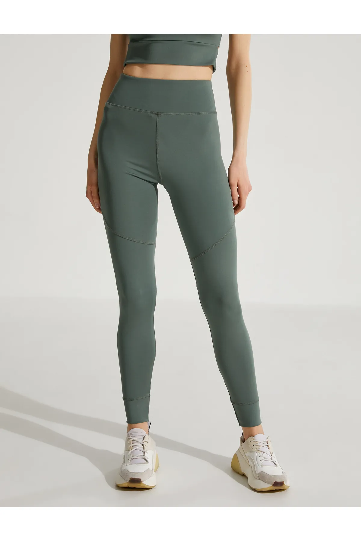 Koton  Yoga-Strumpfhose mit hoher Taille und Nahtdetails