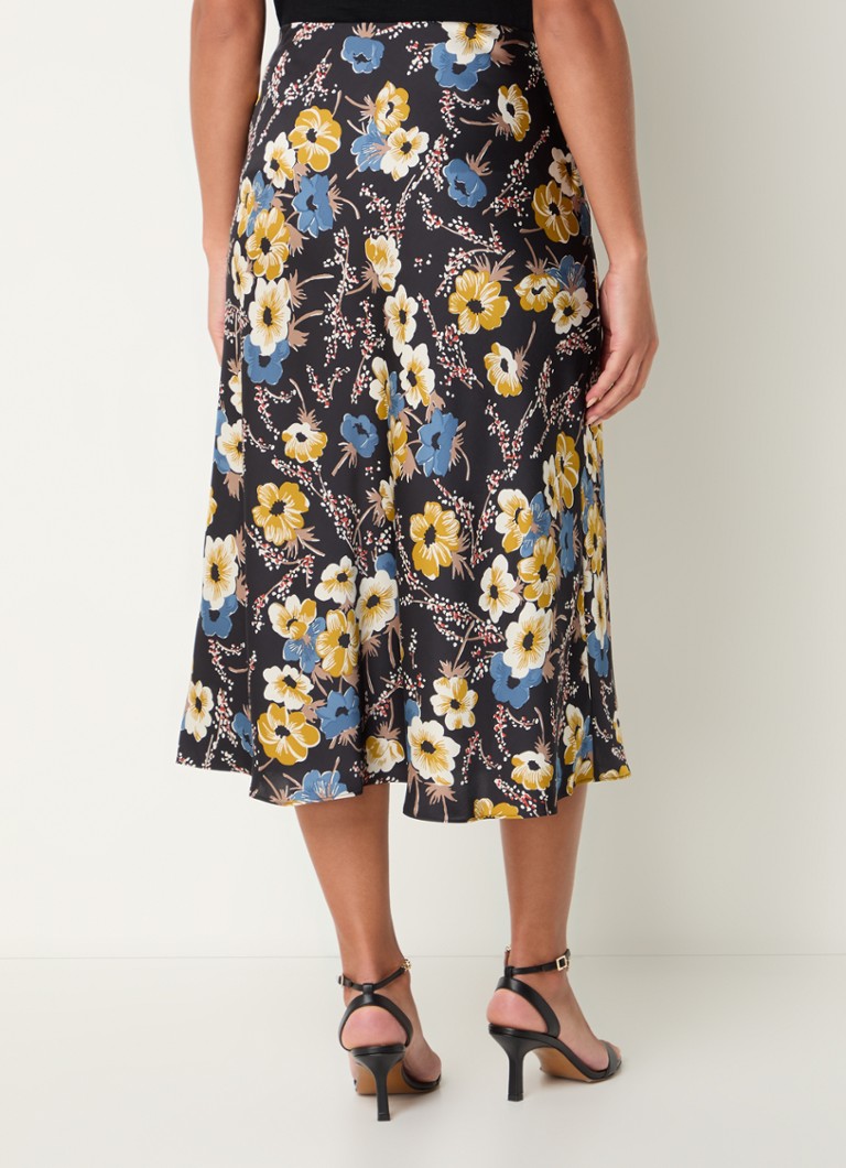 Fustă midi cu imprimeu floral Ralph Lauren