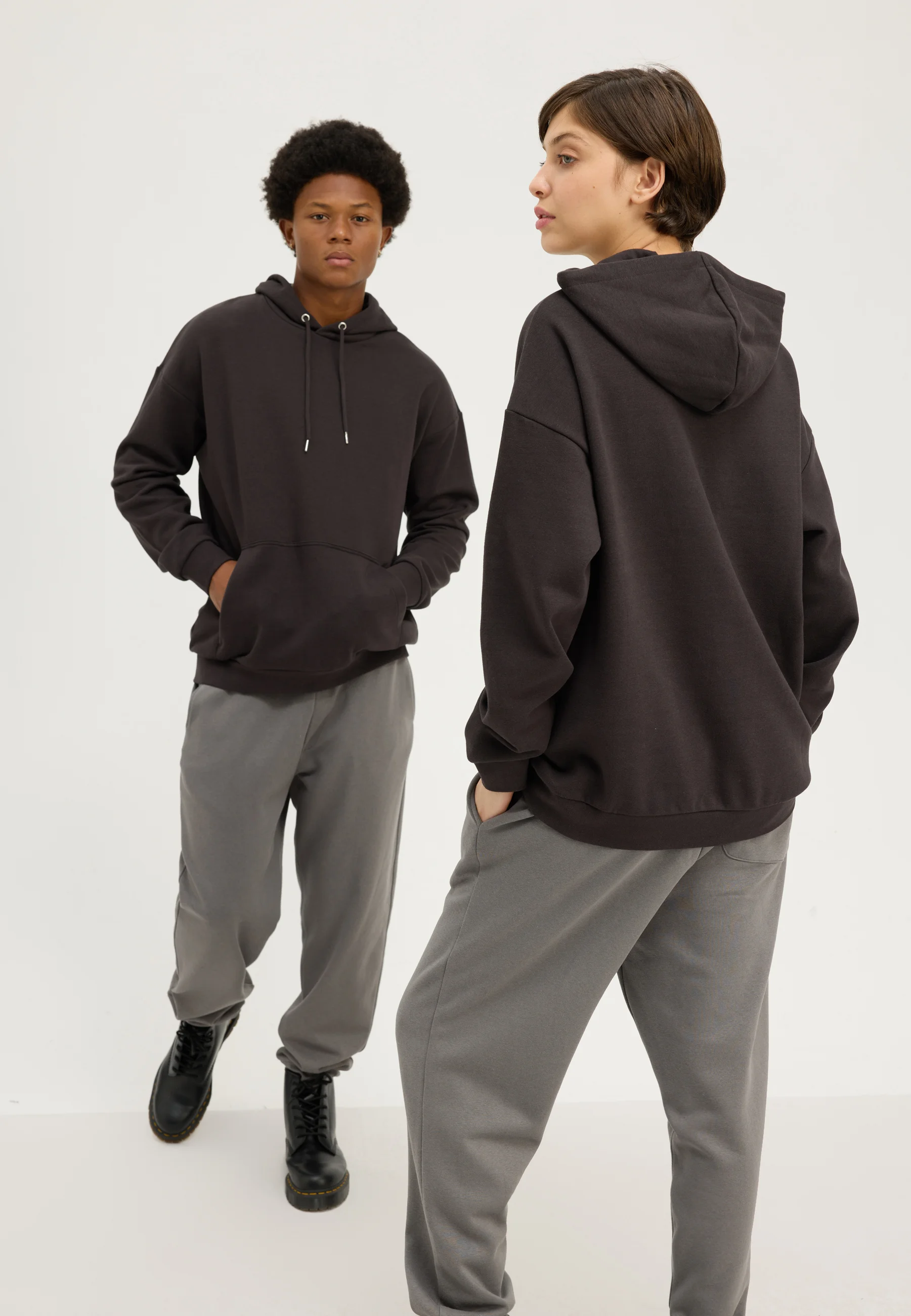 YOURTURN PACK DE 2 UNISEX - Sudadera con capucha