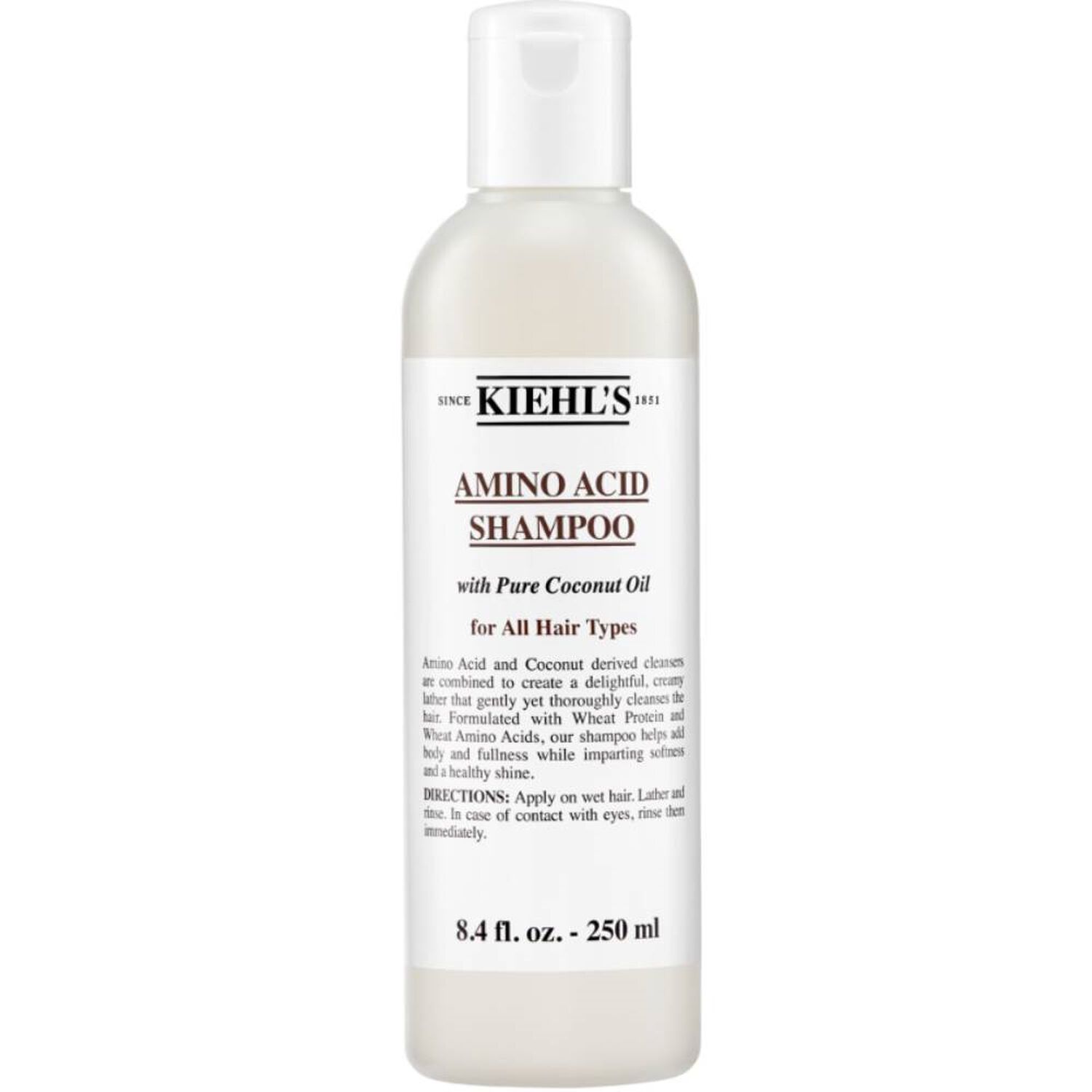 kiehl's Amino Acid Shampoo Shampoing à l'huile de noix de coco pour cheveux normaux 250 ml