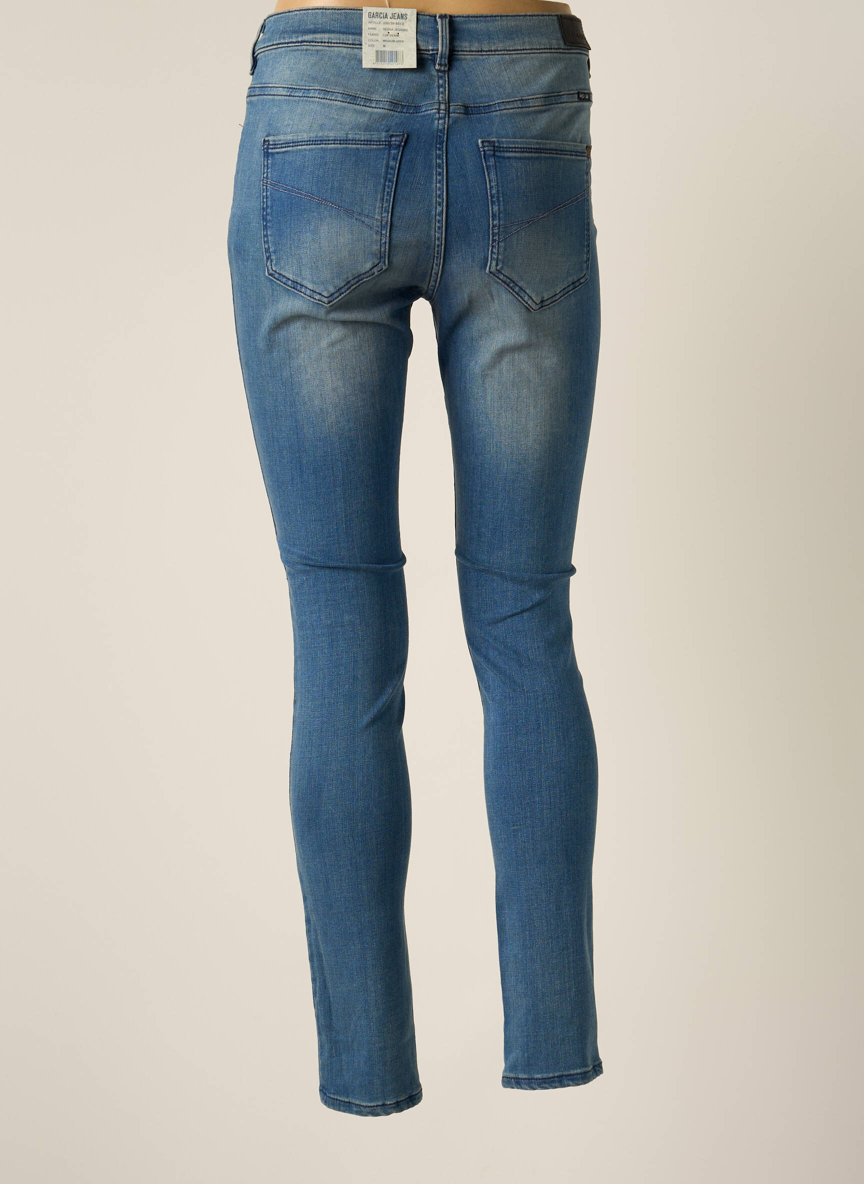 Garcia Jeans Coupe Slim Femme couleur bleu