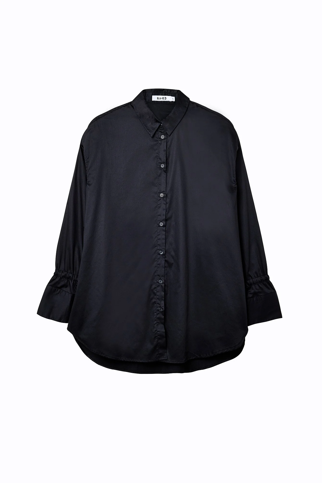 Shirt mit gebundenen Ärmeln