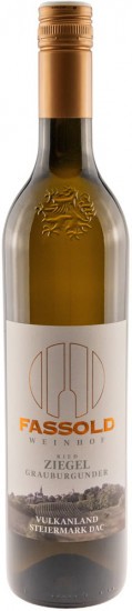 2019 Grauburgunder Ried ZIEGEL DAC trocken - Weinhof Fassold