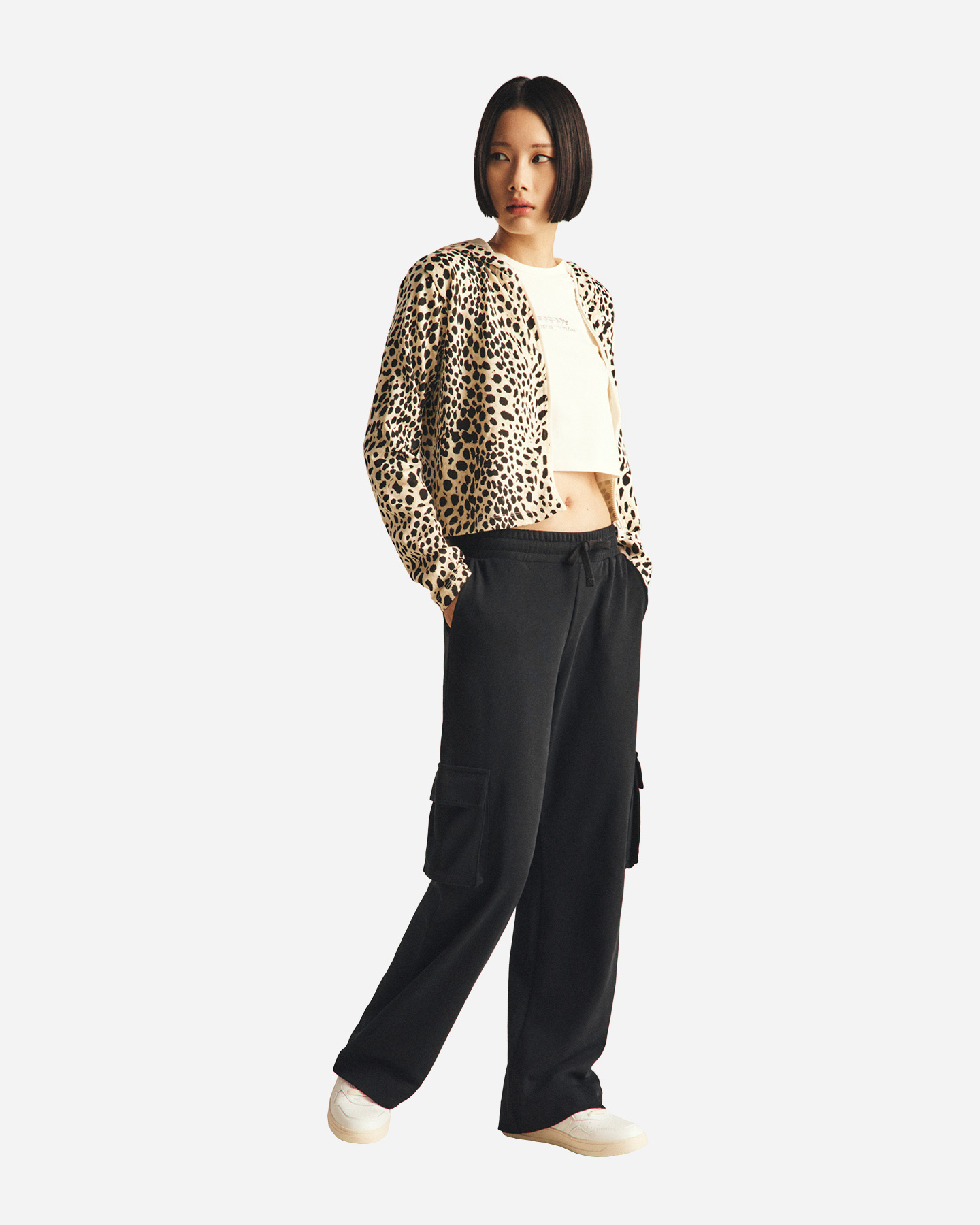 Felpa Freddy Crop W S25WMCS2C-ANI119-
