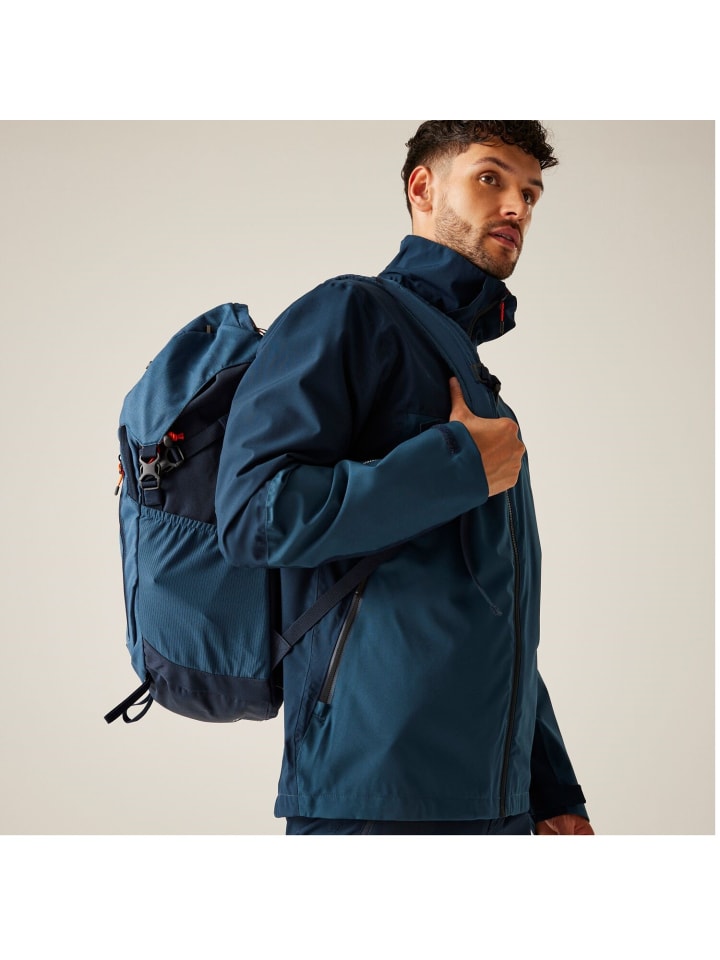 Regatta Bosfield III Regenjacke / Outdoorjacke  in Blau günstig kaufen