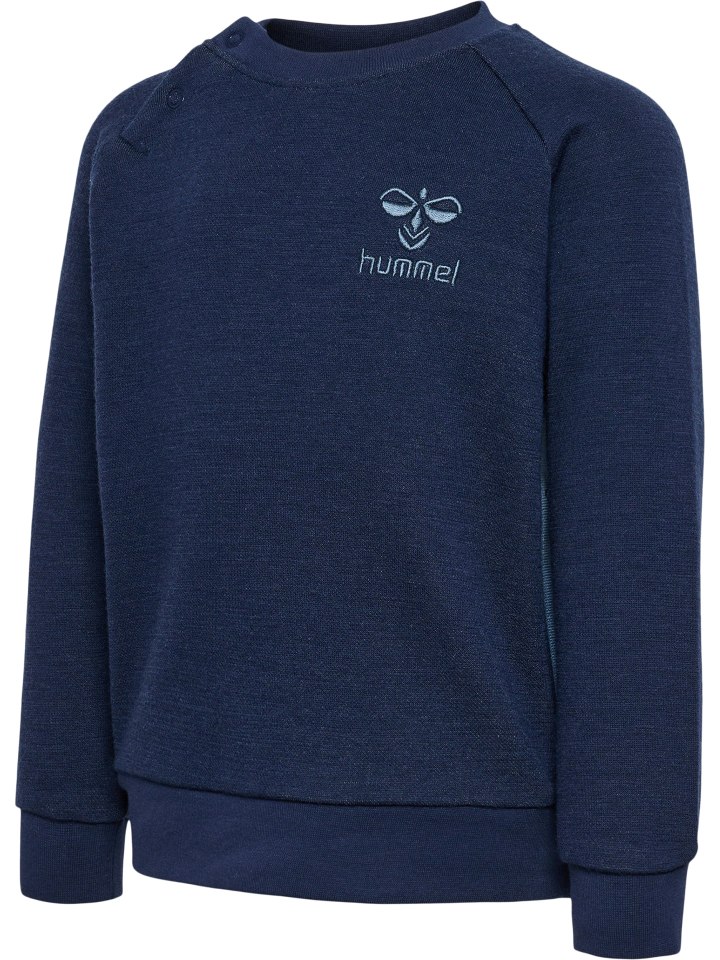 Hummel Hummel Sweatshirt Hmlwulbato Jungen in BLACK IRIS günstig kaufen 80