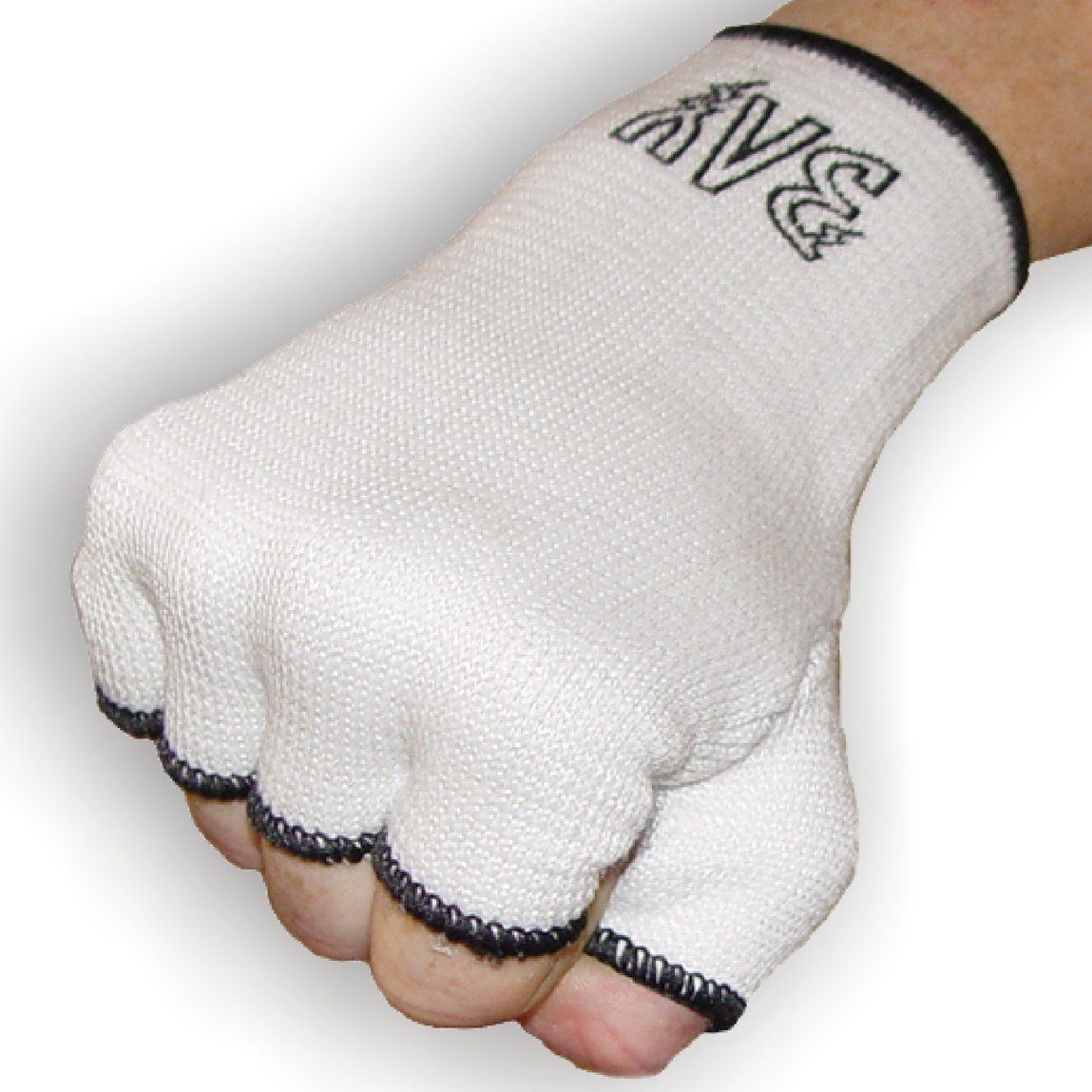 BAY-Sports Boxbandagen Schlupfbandagen Handbandagen Boxen Kickboxen weiß