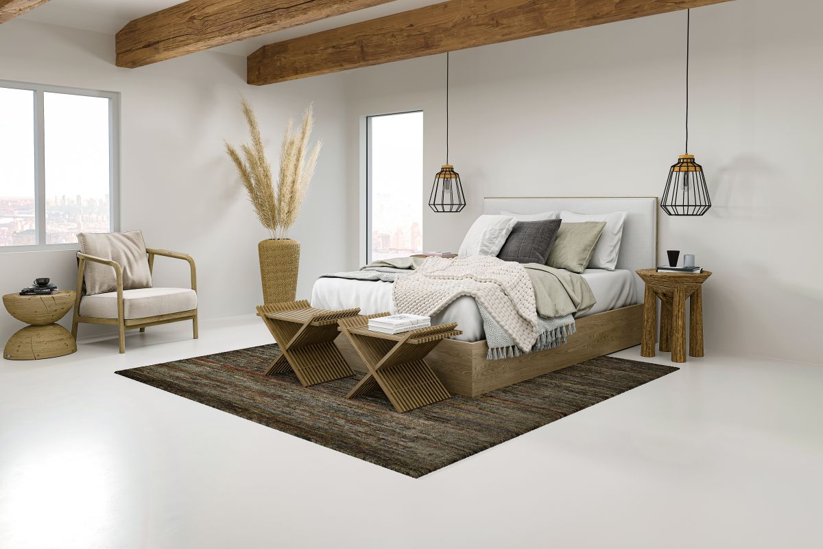 Teppich aus Nepal Fangri RS621 Multi 70 x 140 cm