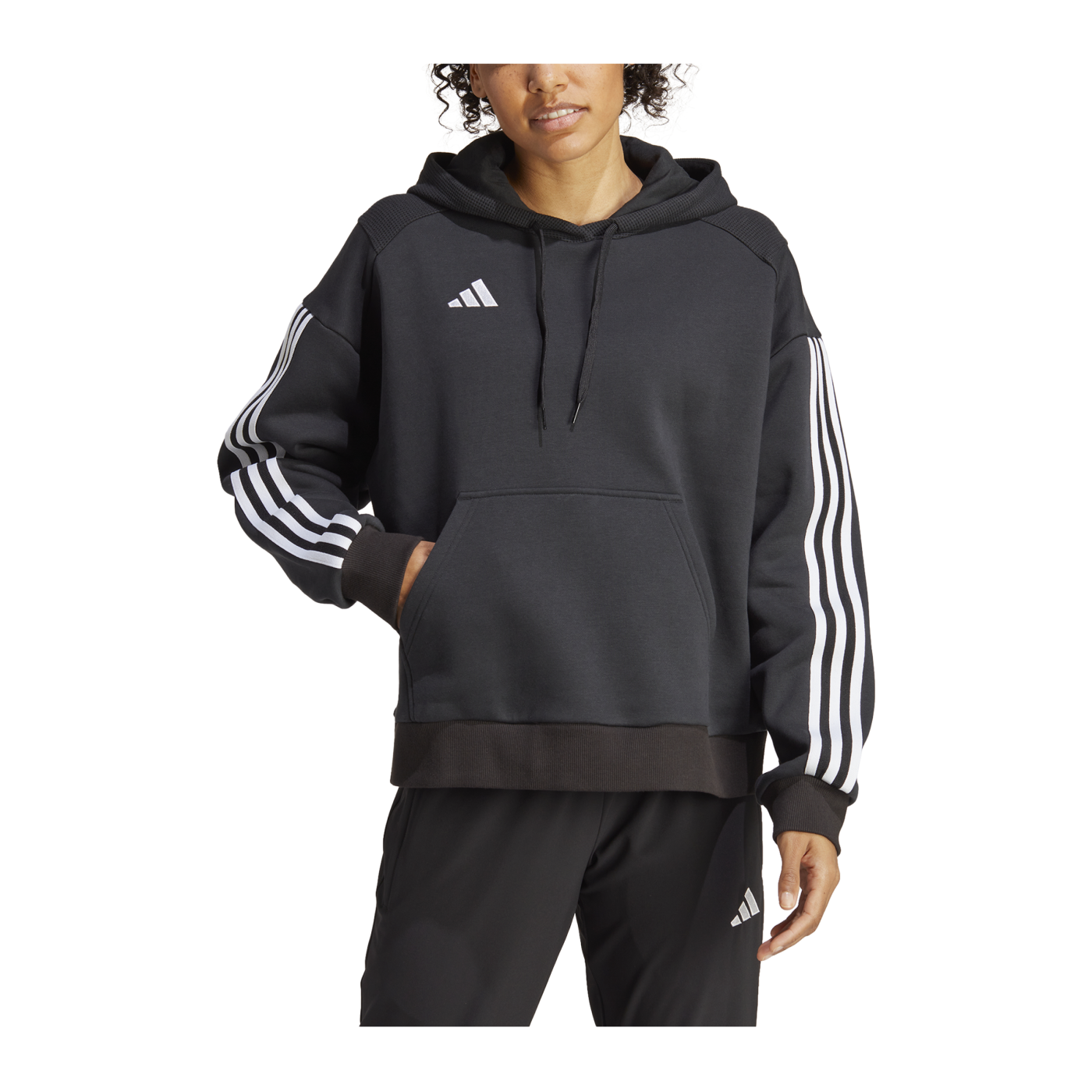 adidas Tiro 23 COM Sweatshirt Damen Schwarz